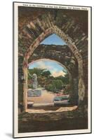 San Jose Mission, San Antonio, Texas-null-Mounted Art Print