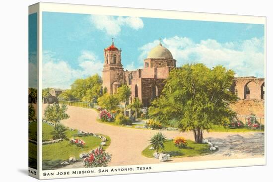 San Jose Mission, San Antonio, Texas-null-Stretched Canvas