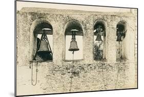 San Juan Capistrano Mission Bells-null-Mounted Art Print