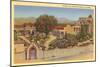 San Juan Capistrano Mission, California-null-Mounted Art Print