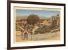 San Juan Capistrano Mission, California-null-Framed Art Print