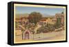 San Juan Capistrano Mission, California-null-Framed Stretched Canvas