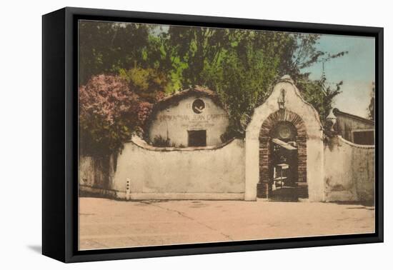 San Juan Capistrano Mission, California-null-Framed Stretched Canvas