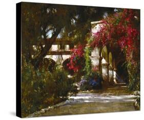 San Juan Capistrano Mission-Cyrus Afsary-Stretched Canvas