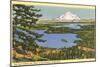 San Juan Islands, Mt. Baker, Washington-null-Mounted Art Print