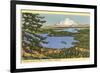 San Juan Islands, Mt. Baker, Washington-null-Framed Premium Giclee Print