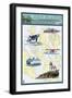 San Juan Islands, Washington - Nautical Chart-Lantern Press-Framed Art Print