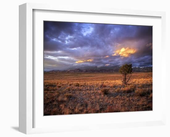 San Juan Mountains, Great Sand Dunes National Park, Co-Ryan Wright-Framed Photographic Print