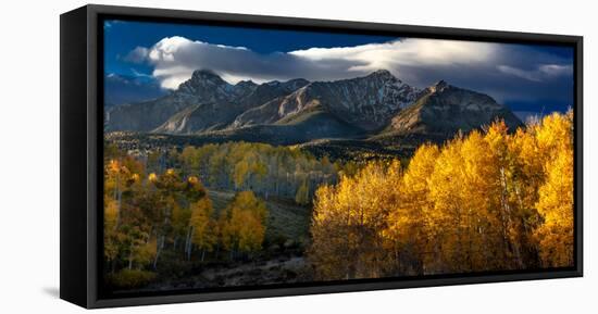 San Juan Mountains In Autumn, Colorado-null-Framed Stretched Canvas