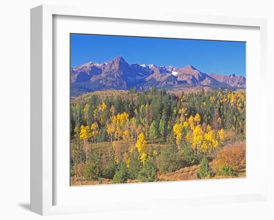 San Juan Mountains, Uncompahgre National Forest, Colorado, USA-Rob Tilley-Framed Photographic Print