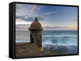 San Juan, Old Town, Fuerte San Cristobal, Puerto Rico-Michele Falzone-Framed Stretched Canvas