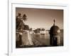 San Juan, Old Town, Paseo Del Morro and La Muralla, Puerto Rico-Michele Falzone-Framed Photographic Print