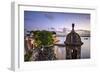 San Juan, Puerto Rico Coast at Paseo De La Princesa.-SeanPavonePhoto-Framed Photographic Print