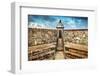 San Juan, Puerto Rico Coast at Paseo De La Princesa.-SeanPavonePhoto-Framed Photographic Print