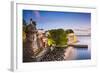 San Juan, Puerto Rico Coast at Paseo De La Princesa.-SeanPavonePhoto-Framed Photographic Print