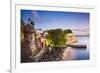 San Juan, Puerto Rico Coast at Paseo De La Princesa.-SeanPavonePhoto-Framed Photographic Print