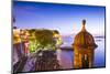 San Juan, Puerto Rico Coast at Paseo De La Princesa.-SeanPavonePhoto-Mounted Photographic Print