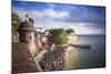 San Juan, Puerto Rico Coast.-SeanPavonePhoto-Mounted Photographic Print