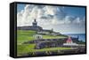 San Juan, Puerto Rico Historic Fort San Felipe Del Morro.-SeanPavonePhoto-Framed Stretched Canvas