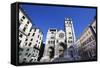 San Lorenzo Cathedral in the Old Town, Genoa, Liguria, Italy, Europe-Mark Sunderland-Framed Stretched Canvas