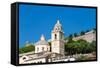 San Lorenzo Church - Portovenere Liguria Italy-Alberto SevenOnSeven-Framed Stretched Canvas