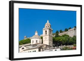 San Lorenzo Church - Portovenere Liguria Italy-Alberto SevenOnSeven-Framed Photographic Print