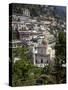 San Luca Church in the Village of Praiano, Amalfi Coast, Campania, Italy, Europe-null-Stretched Canvas