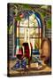 San Luis Obispo, California - Cabernet Sauvignon-Lantern Press-Stretched Canvas