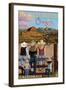 San Luis Obispo, California - Cowgirls-Lantern Press-Framed Art Print