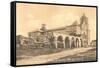 San Luis Rey Mission, California-null-Framed Stretched Canvas
