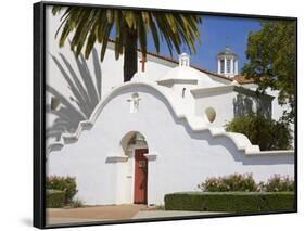 San Luis Rey Mission, Oceanside, California, USA-Richard Cummins-Framed Photographic Print