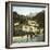 San Mamete (Italy), the Village on Lake Lugano, Circa 1890-Leon, Levy et Fils-Framed Photographic Print