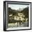 San Mamete (Italy), the Village on Lake Lugano, Circa 1890-Leon, Levy et Fils-Framed Premium Photographic Print
