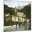 San Mamete (Italy), the Village on Lake Lugano, Circa 1890-Leon, Levy et Fils-Mounted Photographic Print
