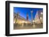 San Marco at dusk Venice, UNESCO World Heritage Site, Veneto, Italy, Europe-Frank Fell-Framed Photographic Print