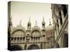 San Marco Basilica, Piazza San Marco, Venice, Italy-Jon Arnold-Stretched Canvas