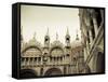 San Marco Basilica, Piazza San Marco, Venice, Italy-Jon Arnold-Framed Stretched Canvas