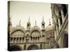 San Marco Basilica, Piazza San Marco, Venice, Italy-Jon Arnold-Stretched Canvas