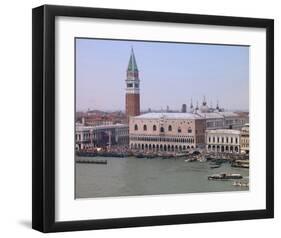 San Marco Church and Square-null-Framed Art Print