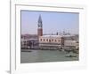 San Marco Church and Square-null-Framed Art Print