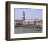 San Marco Church and Square-null-Framed Art Print