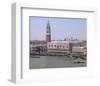 San Marco Church and Square-null-Framed Art Print