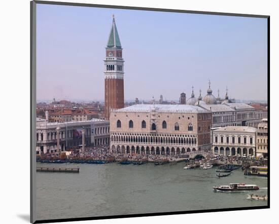 San Marco Church and Square-null-Mounted Art Print