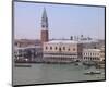 San Marco Church and Square-null-Mounted Art Print