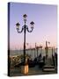 San Marco Pier at Sunset, Venice, Veneto, Italy-Sergio Pitamitz-Stretched Canvas