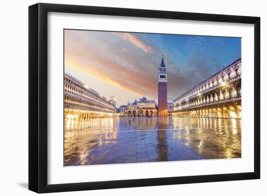 San Marco Square, Venice Italy.-TTstudio-Framed Photographic Print