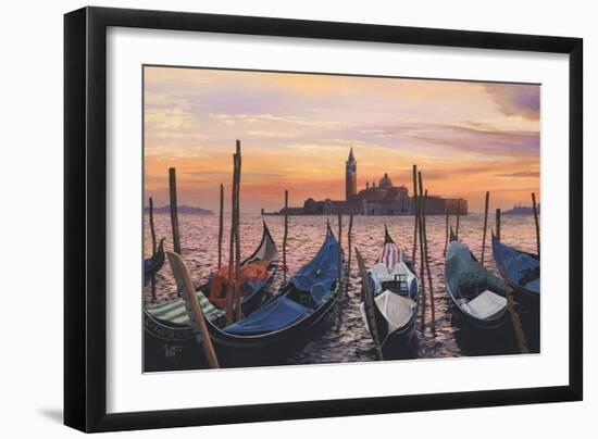 San Marco Sunset-Scott Westmoreland-Framed Art Print