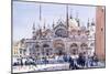 San Marco, Venice-Richard Foster-Mounted Giclee Print