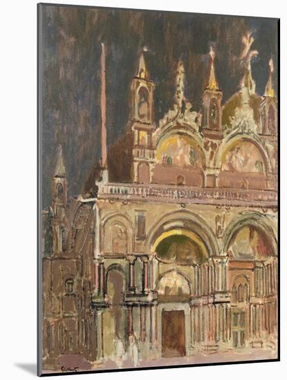 San Marco, Venice-Walter Richard Sickert-Mounted Giclee Print