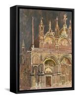 San Marco, Venice-Walter Richard Sickert-Framed Stretched Canvas